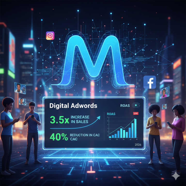 Best Meta Ads Agency in India - Digital AdWords Performance Dashboard